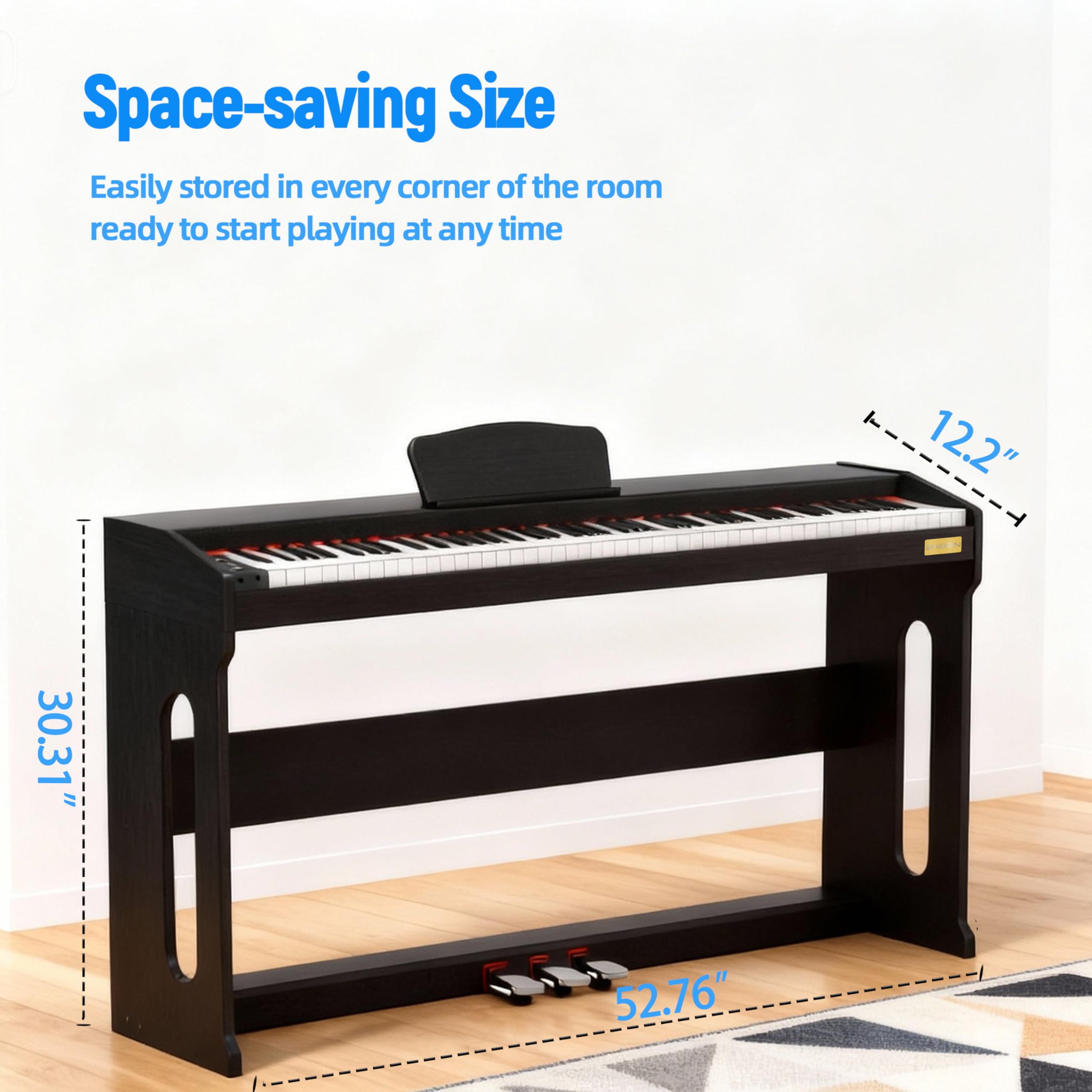 Amazon.com: Sheirin Digital Piano 88 Keys,Keyboard Piano,Touch